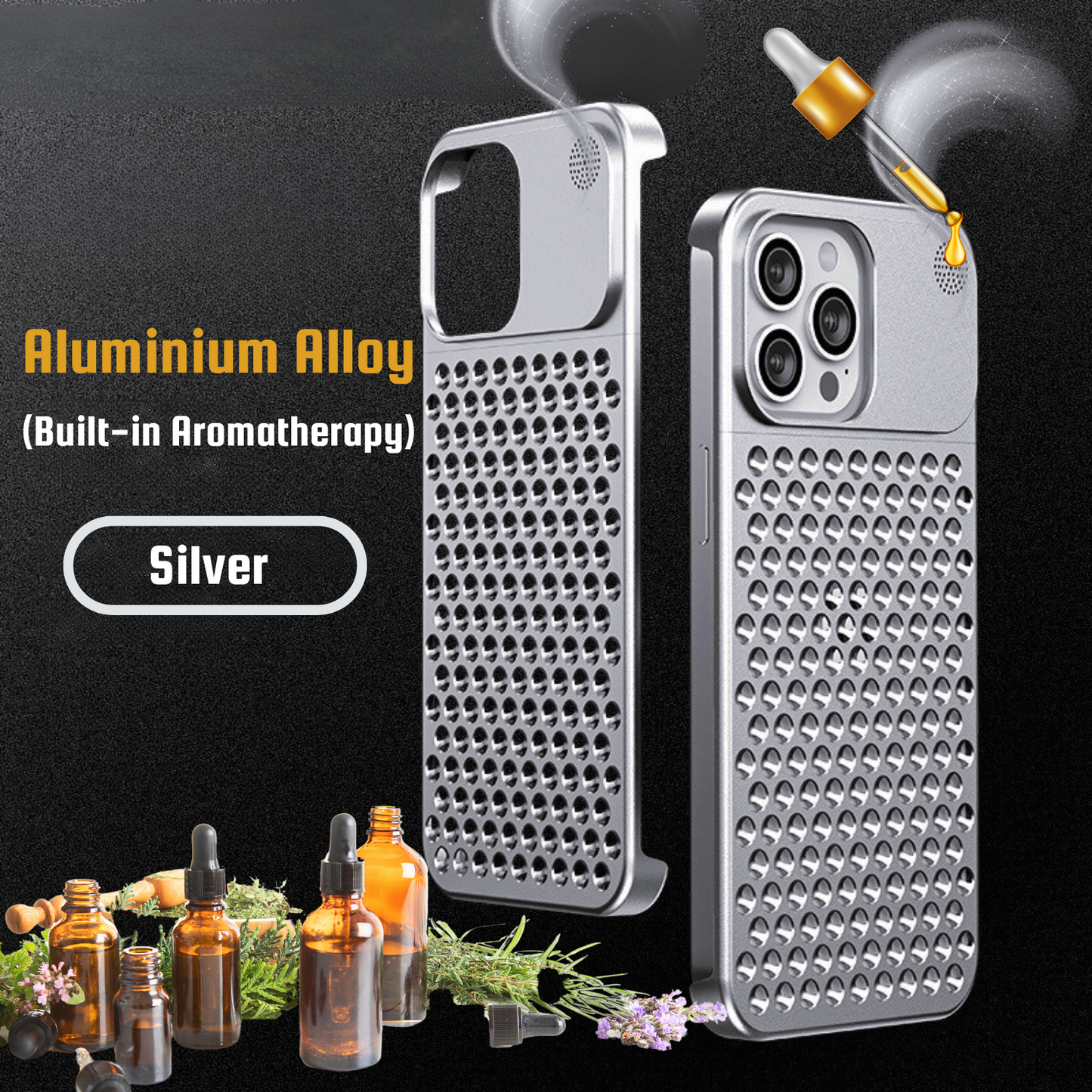 Aluminium Alloy (Built-in Aromatherapy)