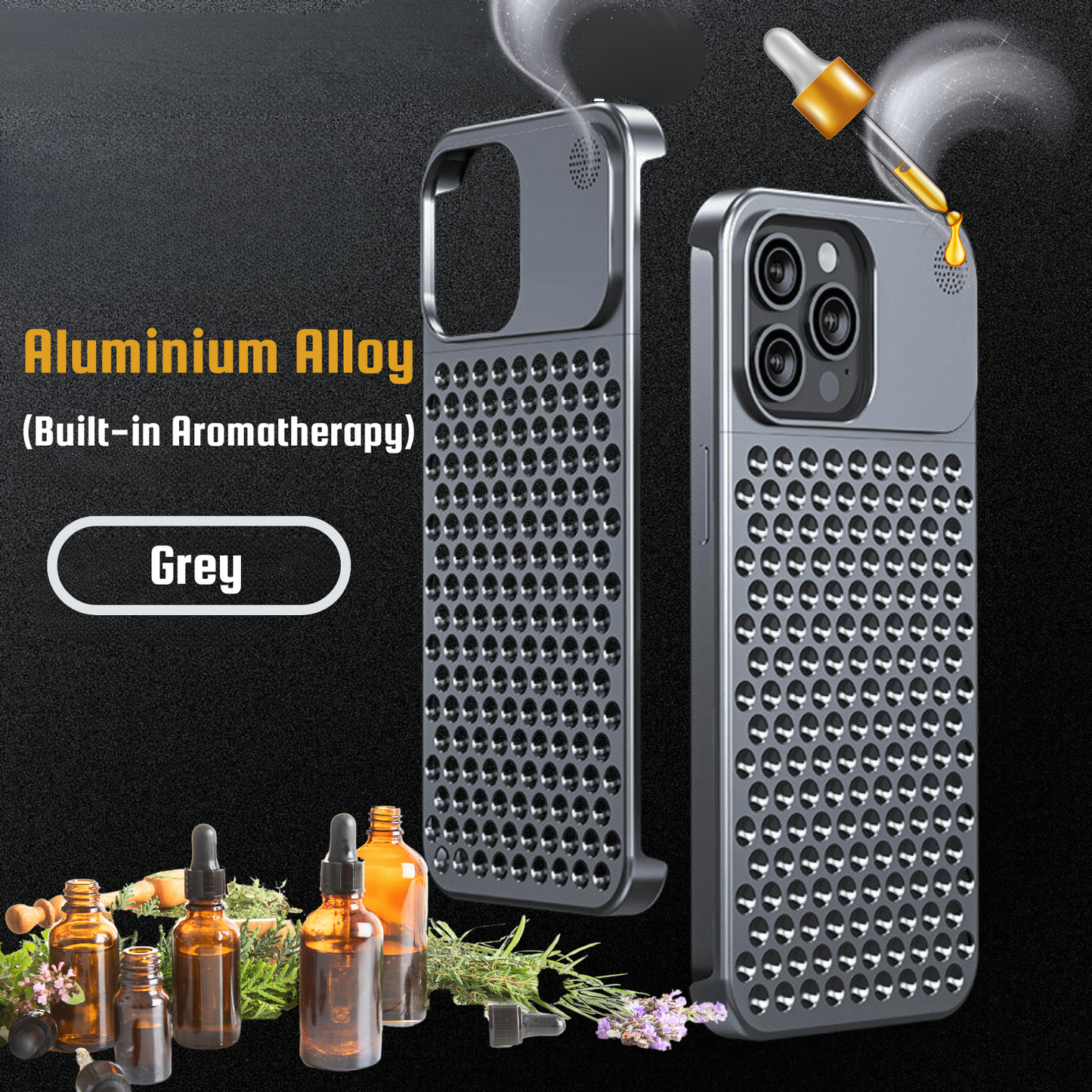 Aluminium Alloy (Built-in Aromatherapy)