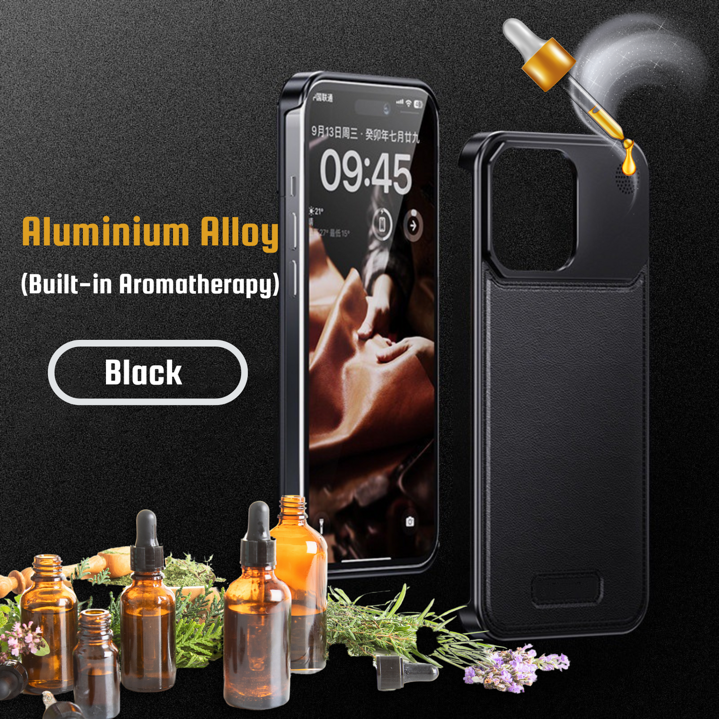 Aluminium Alloy (Built-in Aromatherapy)