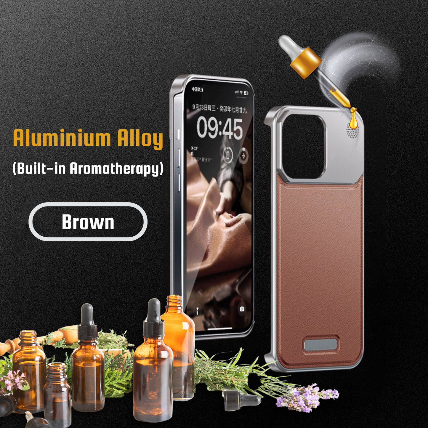 Aluminium Alloy (Built-in Aromatherapy)