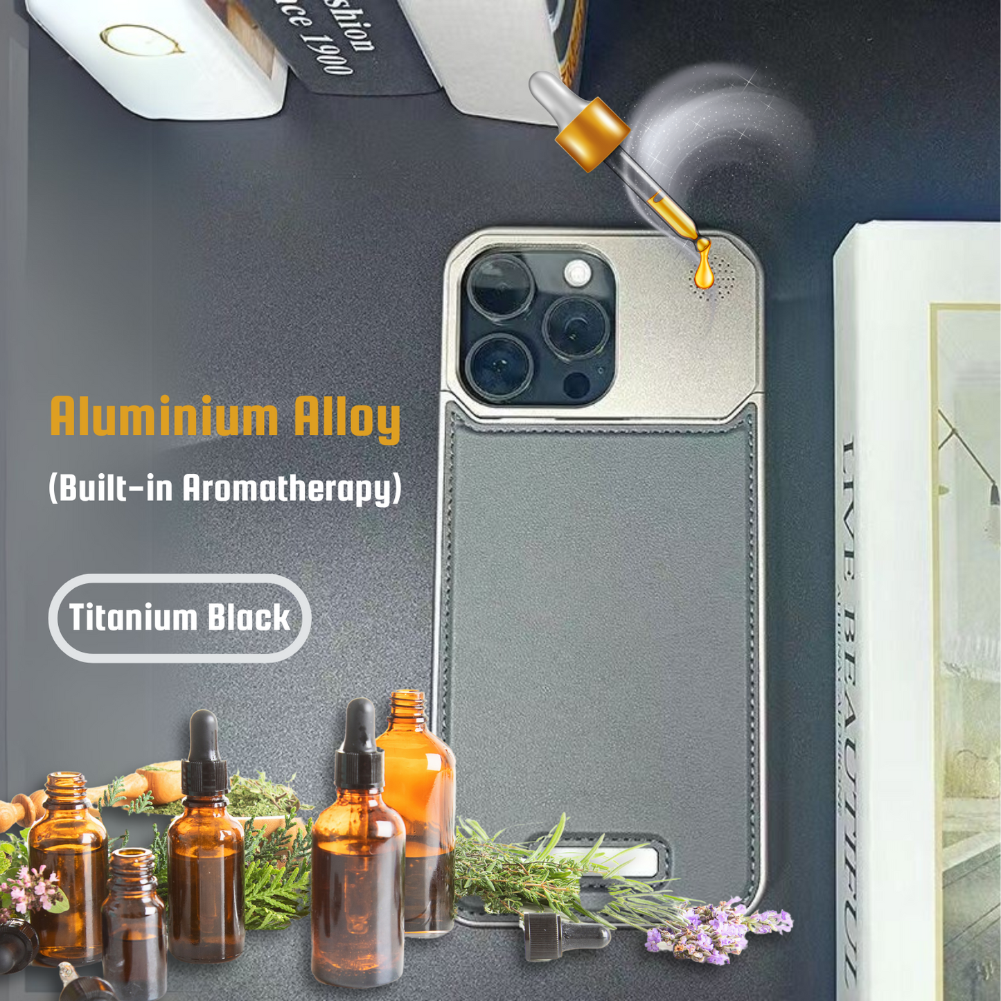 Aluminium Alloy (Built-in Aromatherapy)