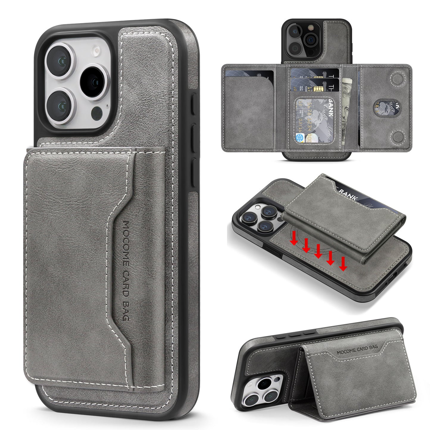 Magnetic Case + Wallet