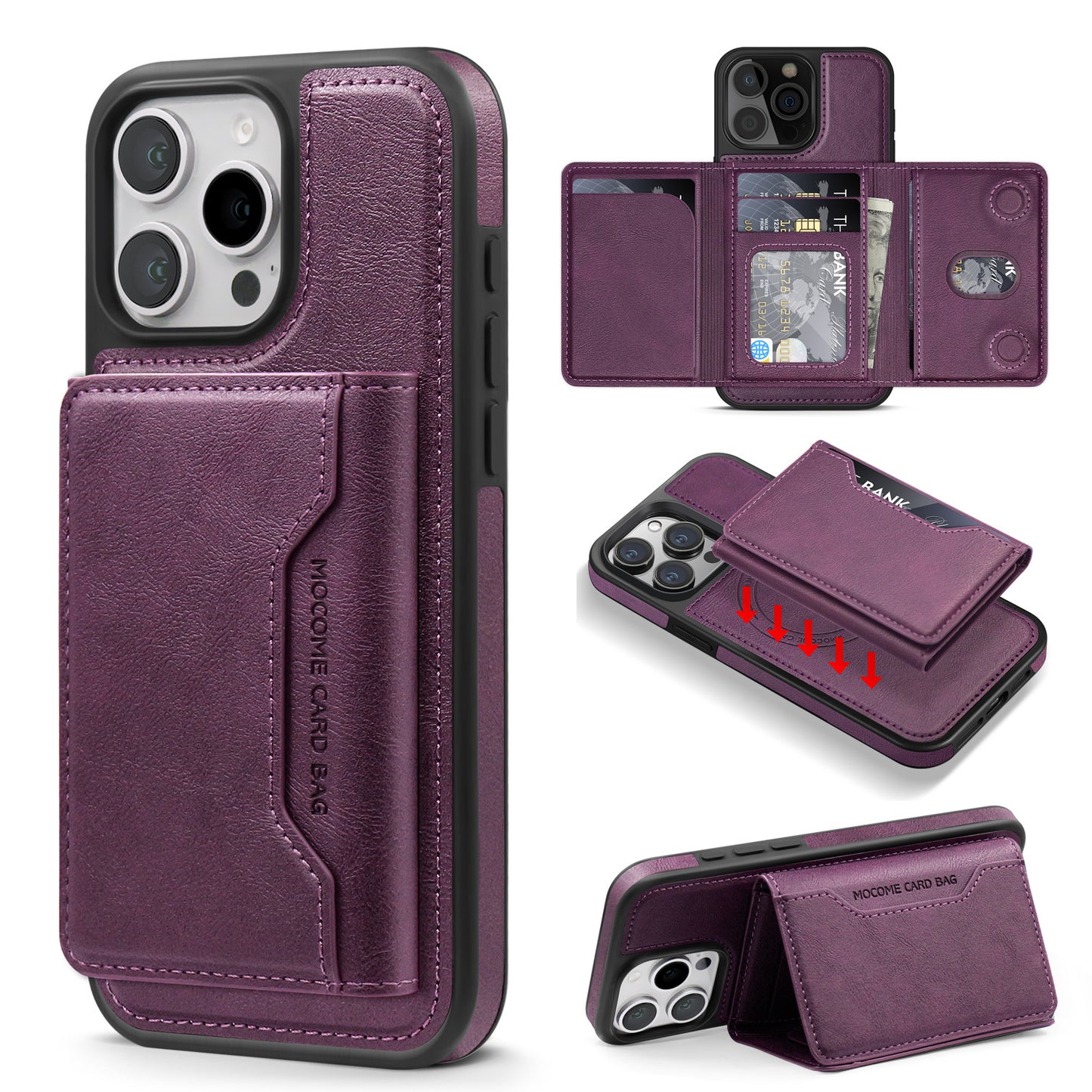 Magnetic Case + Wallet