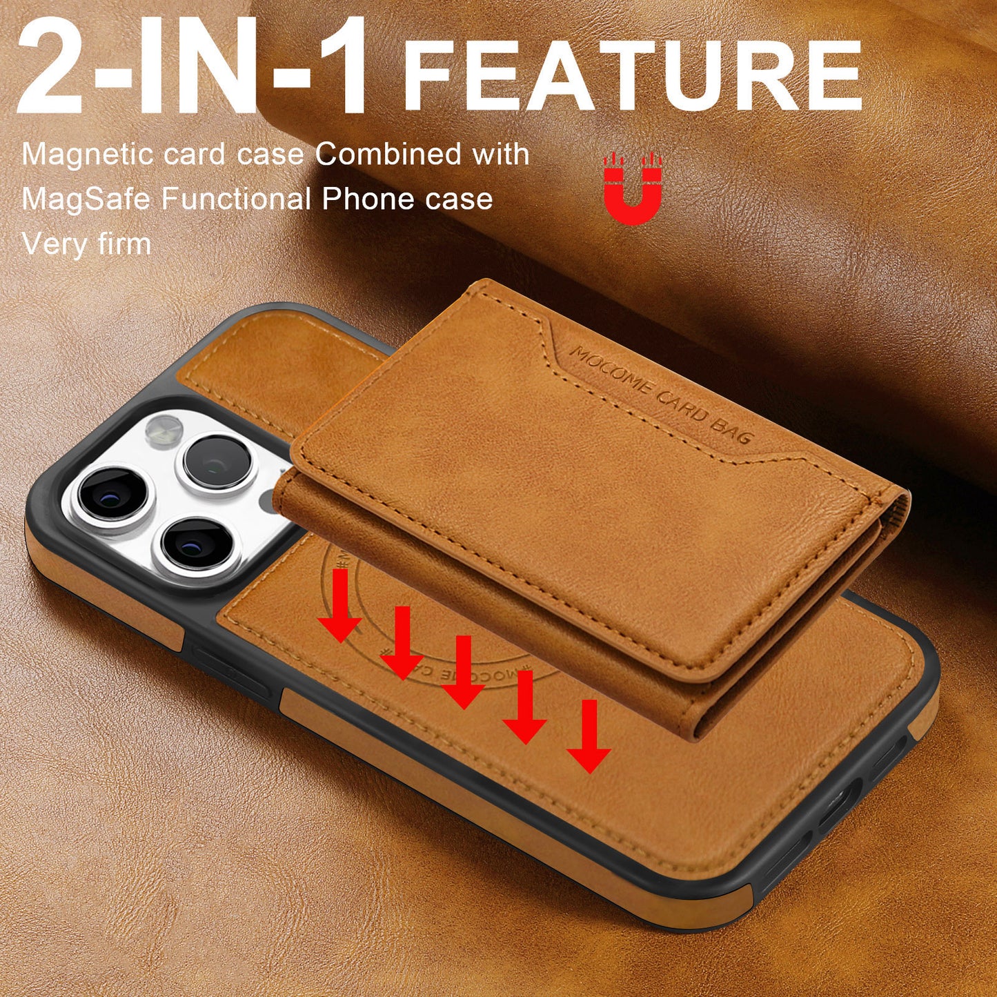 Magnetic Case + Wallet