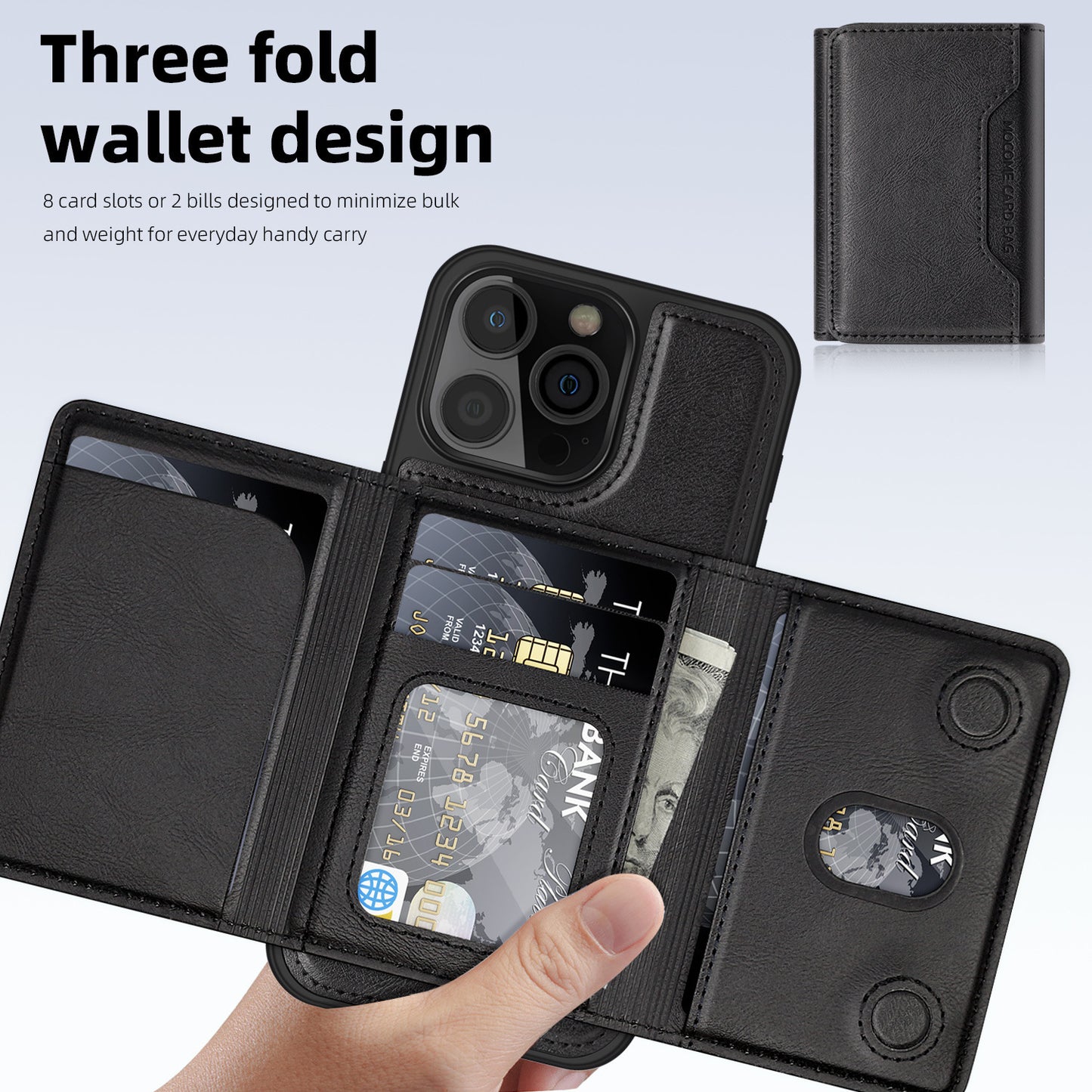 Magnetic Case + Wallet